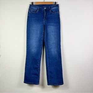 Cider Med Blue Straight Leg High Rise Women’s Jeans Classic Style